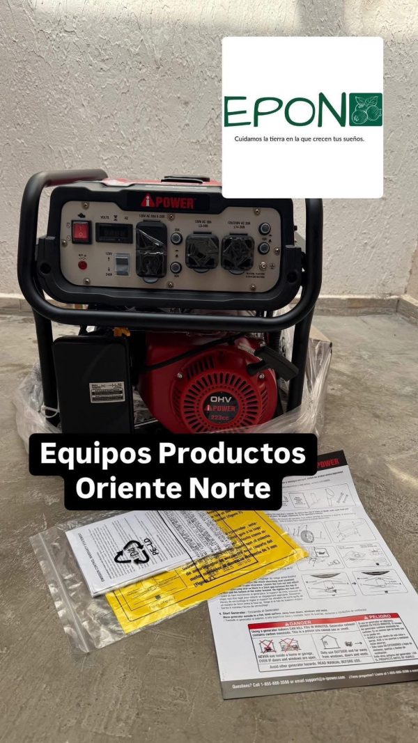 Generador Ipower 5,000 watts de gasolina