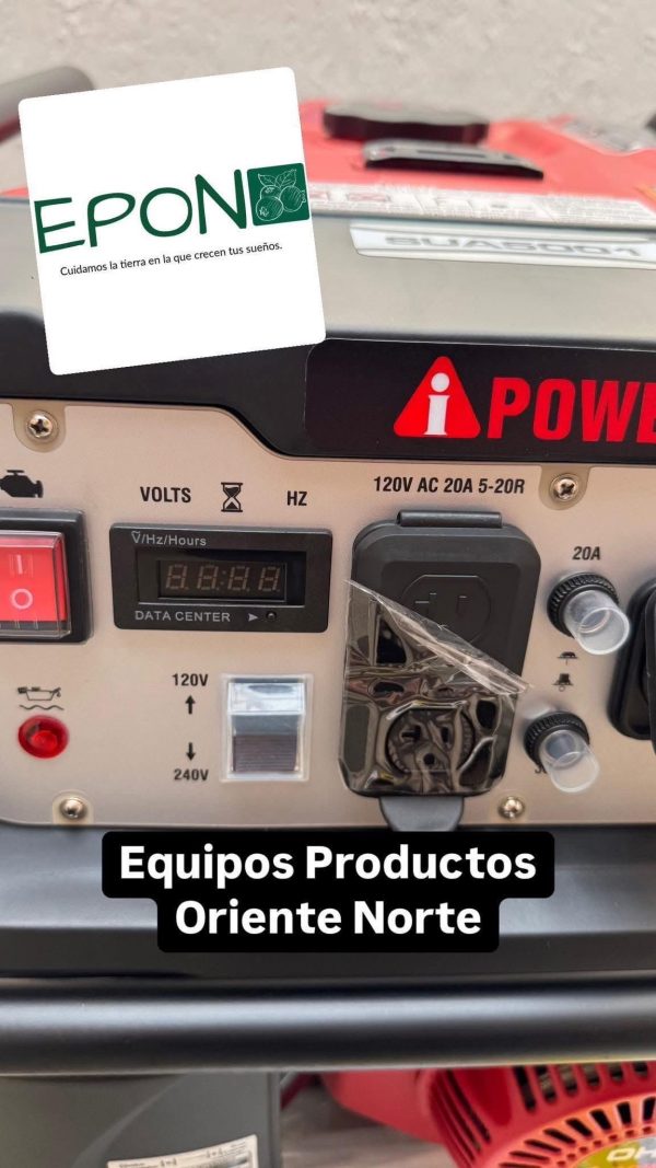 Generador Ipower 5,000 watts de gasolina