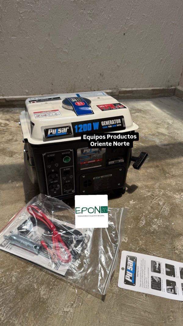 Generador pulsar 1,200 watts