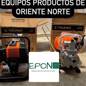 Bomba de agua Truper 1x1, 4 tiempos a gasolina: