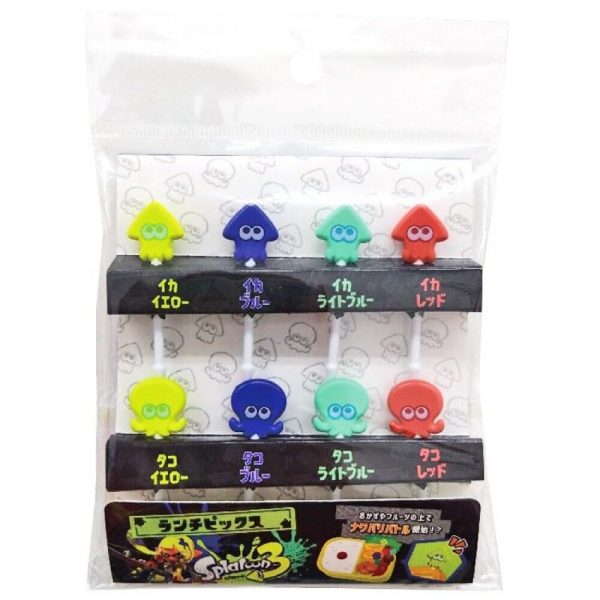 Picks bento de Splatoon