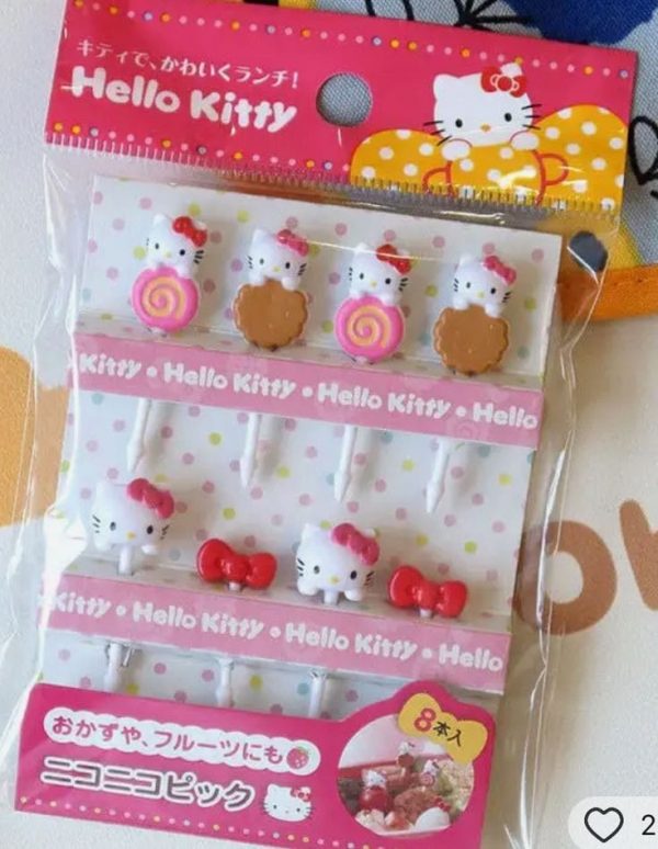 Picks dulce de Hello Kitty