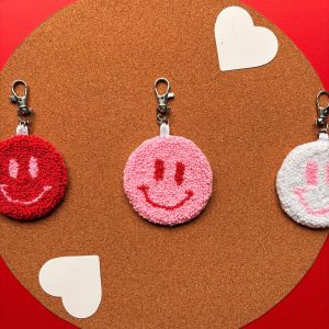 Llavero - Red Happy Face