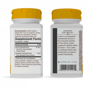👁️ Luteína 20 mg – Protección ocular avanzada.