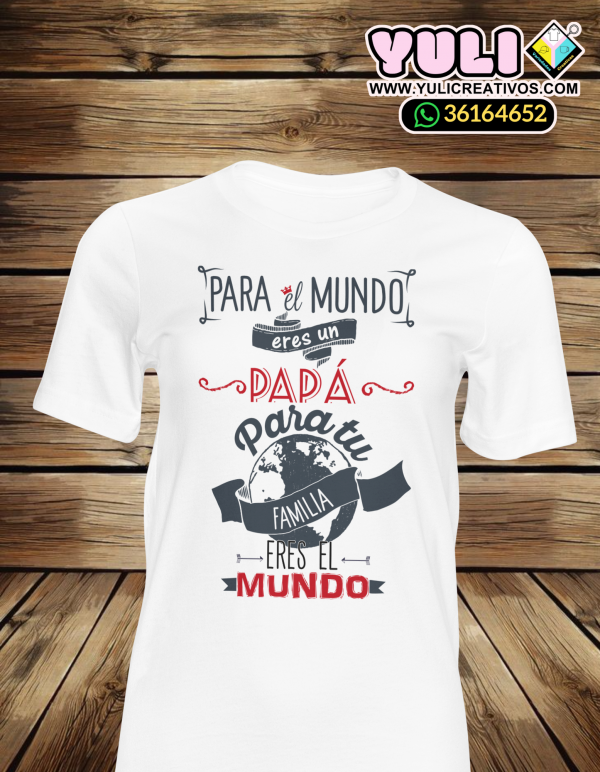 Playera día del padre