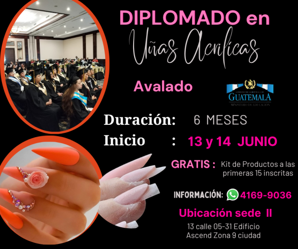 Diplomado Uñas Acrílicas y Gel