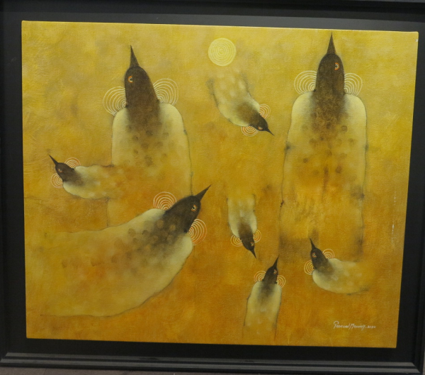 Presencia de aves en el atardecer - Pascual Monroy