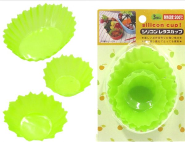 Cups silicon lechugas (3)