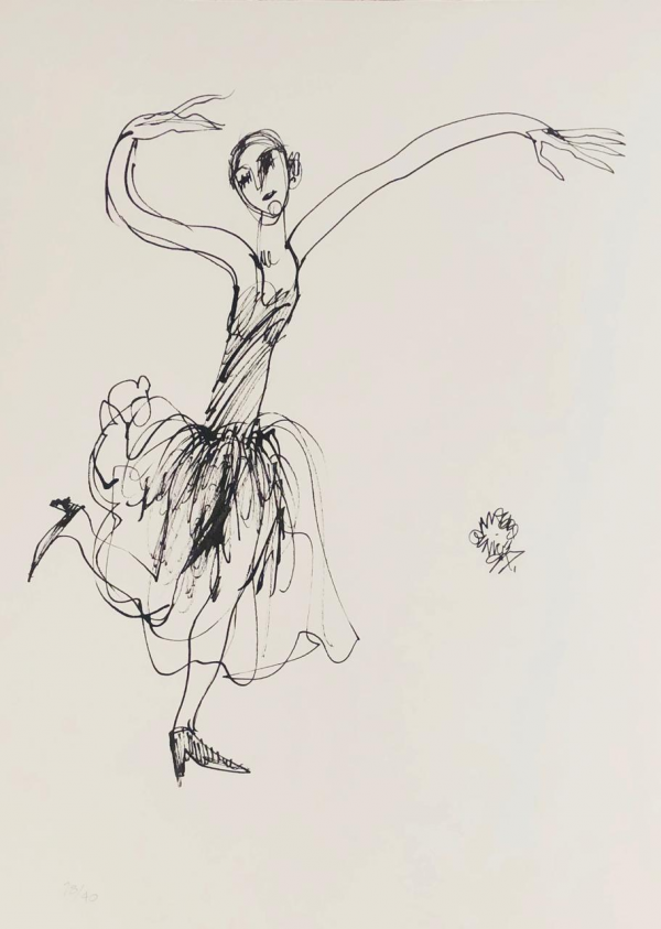 Serie Bailarinas - Magda Eunice Sanchez