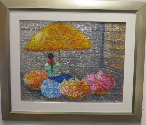 Serie vendedora de Flores - Ingrid Klussmann