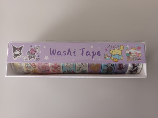 Set de 10 Washi Tape Kuromi