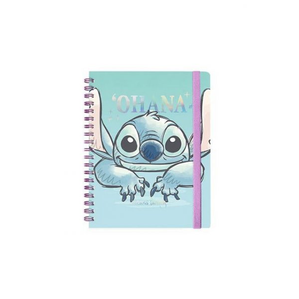 Cuaderno Mooving Línea Notes Stitch Ohana 1/2 Of.