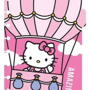 Cuaderno con sistema de discos A5 Hello kitty - Mooving Loop
