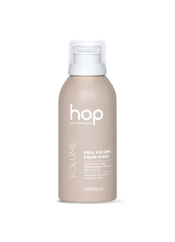 Full volume foam rinse