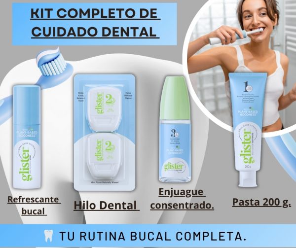 🦷 Kit Completo de Cuidado Bucal ✨ Todo lo que necesitas para una sonrisa fresca y saludable, en casa o donde vayas.
