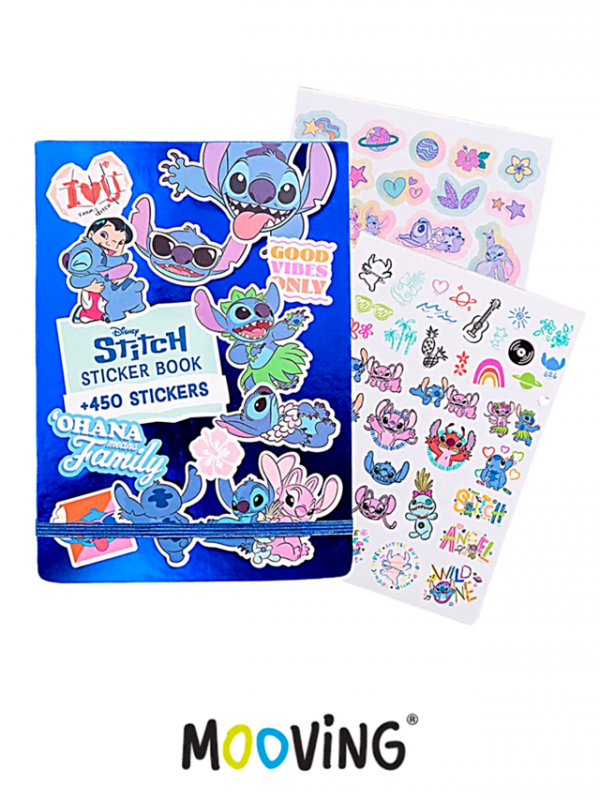 Block de Stickers STITCH - MOOVING