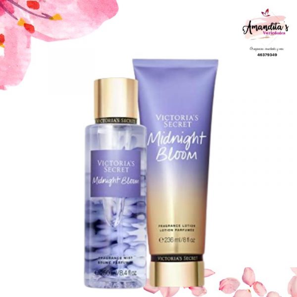 Victorias Secret Midnight Bloom Mist Lotion Set - Aroma Midnight Bloom