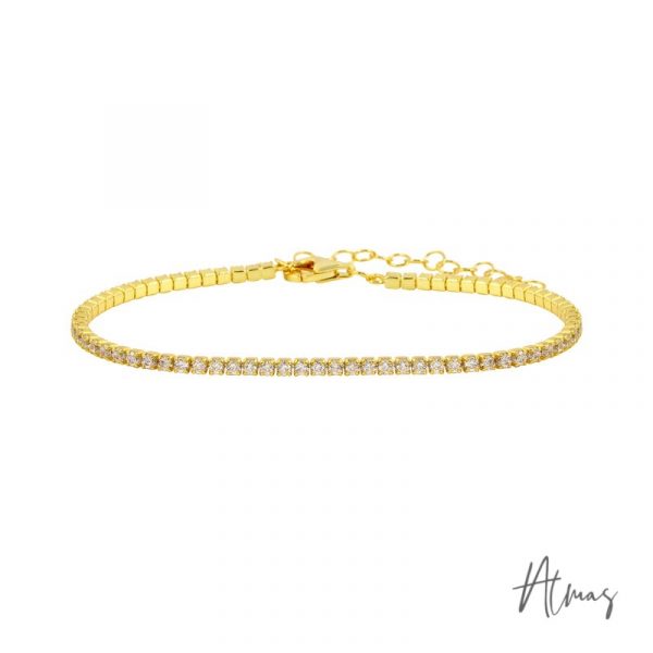 925 Silver Pulsera Tennis