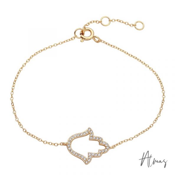 925 Silver Pulsera Hamsa