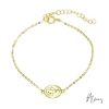 925 Silver Pulsera Medalla