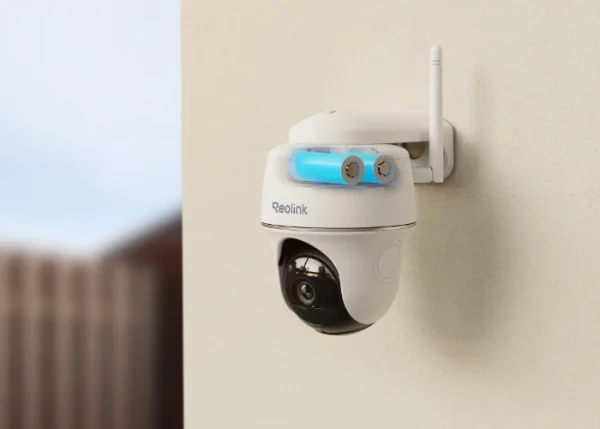 Cámara de seguridad de baterías y panel solar Reolink