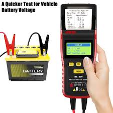 Bst500 Ancel analizador para baterias 12 y 24Vcon impresor