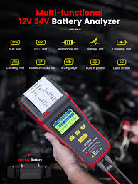 Bst500 Ancel analizador para baterias 12 y 24Vcon impresor