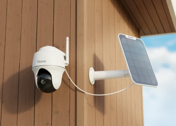 Cámara de seguridad de baterías y panel solar Reolink