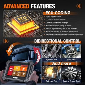 Escanner para transporte pesado Ancel V6hd