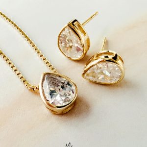 925 Silver Aretes Gota