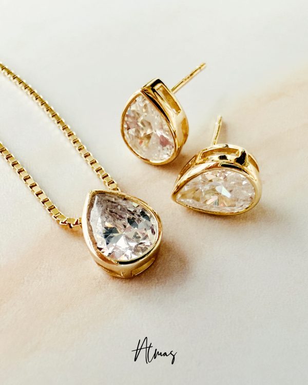 925 Silver Aretes Gota