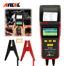 Bst500 Ancel analizador para baterias 12 y 24Vcon impresor