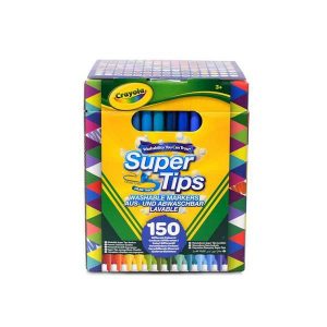 Marcadores Super Tips 150 colores Crayola