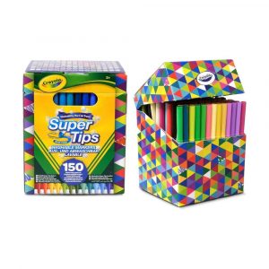 Marcadores Super Tips 150 colores Crayola