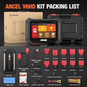 Escanner para transporte pesado Ancel V6hd