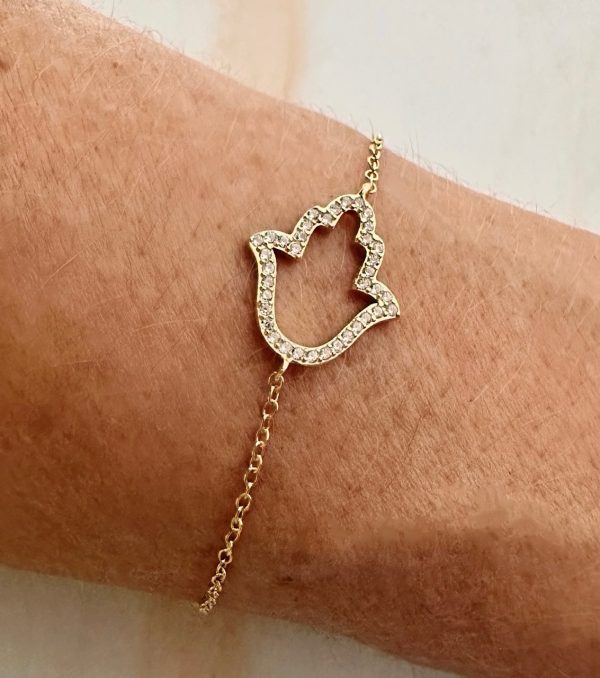 925 Silver Pulsera Hamsa