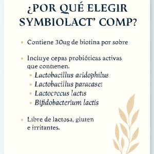 🌿 SymbioLact® Comp. La solución inteligente para un intestino saludable