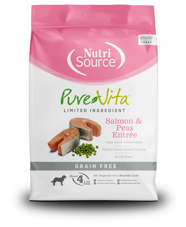 NUTRISOURCE PURE VITA – SALMÓN & GUISANTES Perro