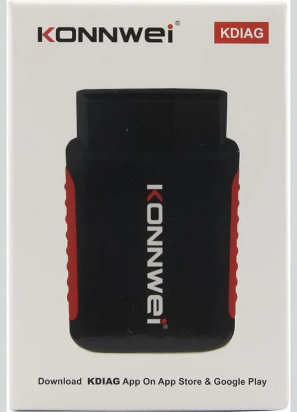 KONNWEI KDIAG Bluetooth OBD2 escáner herramienta de diagnóstico para iPhone y Android Wireless Check Engine Light Lector de código de coche Bluetooth 5.2 con diagnóstico de sistema completo,