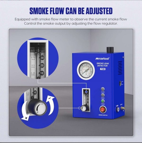 MRCARTOOL T105 Detector de Fugas de Humo Evap