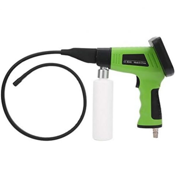 Kit de limpieza de aire acondicionado de alta presión, pantalla LCD, pistola de limpieza visual para coche, caja de evaporación, caja de evaporación, pistola de limpieza visible