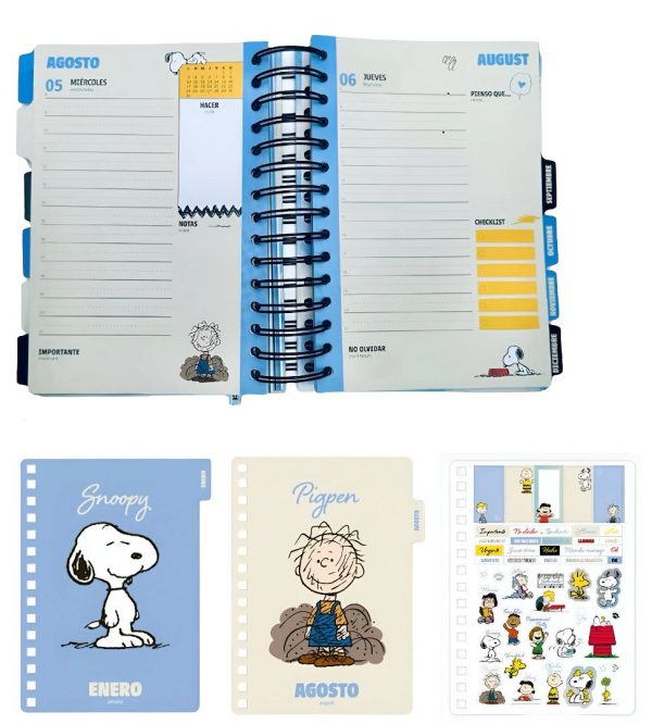 Agenda Mooving 2026 Snoopy