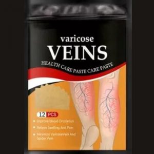 Parches de pasta para el cuidado de las venas varicosas