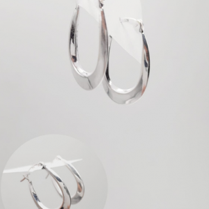 Argollas plata 925