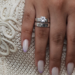 Anillo Matrimonio Plata 925