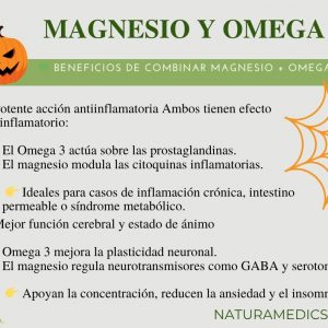🧴 Omega 3 + Magnesio – Fórmula integral de apoyo cardiovascular y neuromuscular