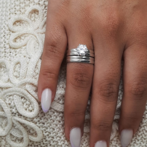 Anillo Matrimonio Plata 925