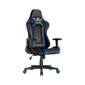 EMPIRE Silla Gamer Lord Negro con Azul