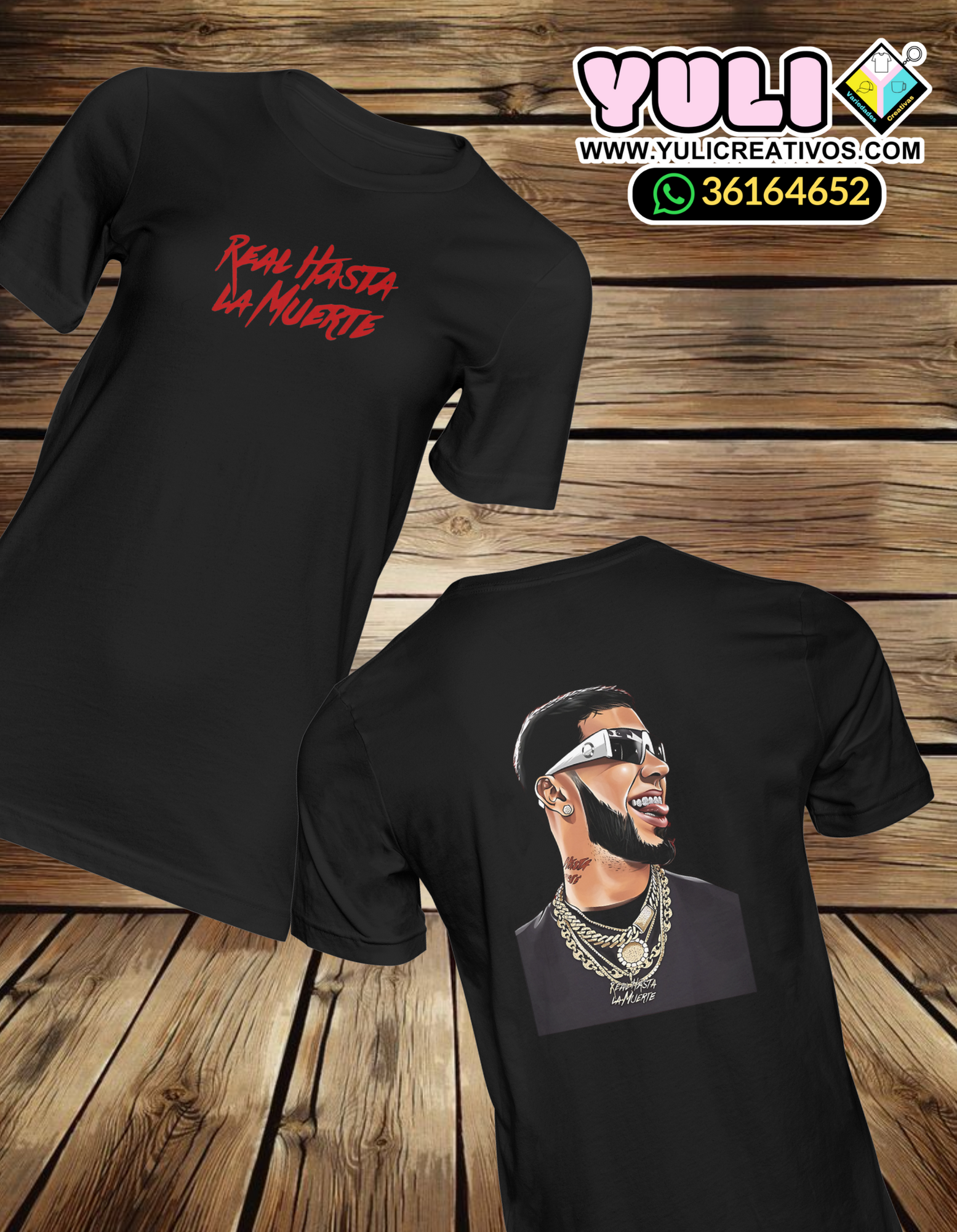 Playera de Anuel AA