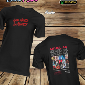 Playera de Anuel AA